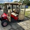 2014 EZGO TXT – 2 Passenger Electric Golf Cart (Pure Red)