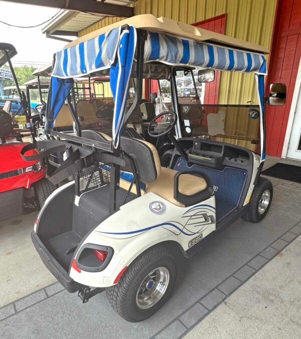 2014 EZGO TXT – 2 Passenger Electric Golf Cart (White)