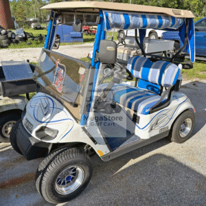 2014 EZGO TXT – 2 Passenger Electric Golf Cart (White)