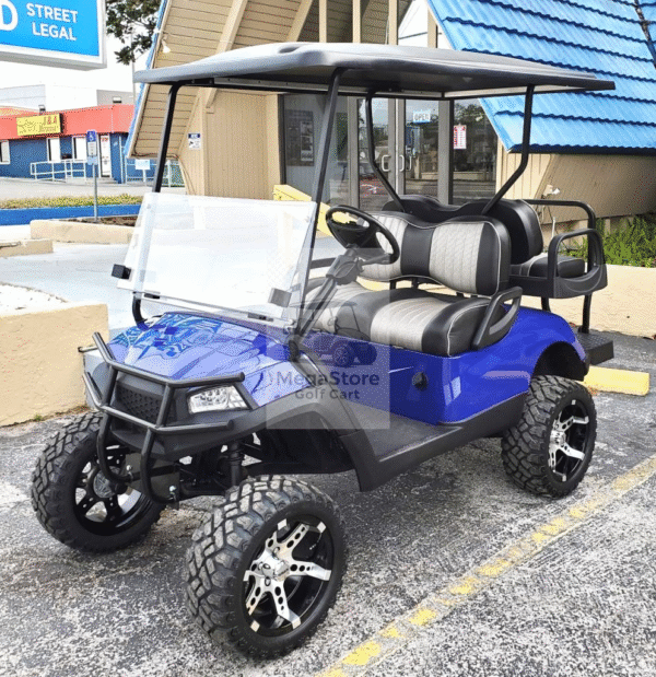2016 Remanufactured Yamaha Havoc Lifted – 105Ah Lithium • 4 Passenger (Blue)