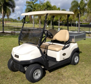2020 Club Car Tempo 2 Handyman – Electric Utility Cart (Arctic White)