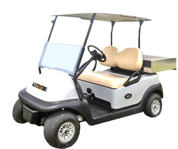 2020 Club Car Tempo 2 Handyman – Electric Utility Cart (Arctic White)