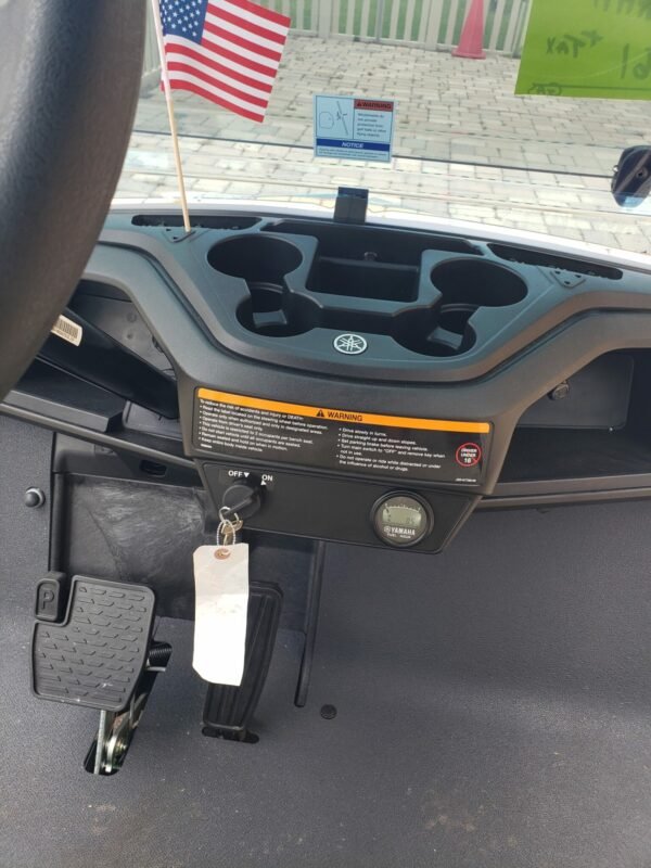 2024 Yamaha Drive2 PTV – 2 Passenger Gas Golf Cart (Coral Red)