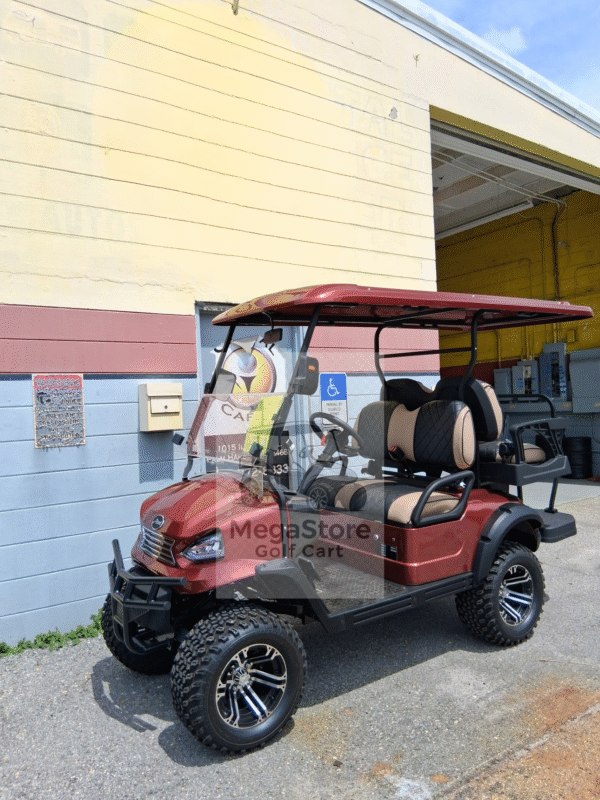 2025 Alset GM 2+2 – Lithium Golf Cart (Margarita Green)