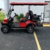 2025 Alset GM 2+2 – Lithium Golf Cart (Pure Red)