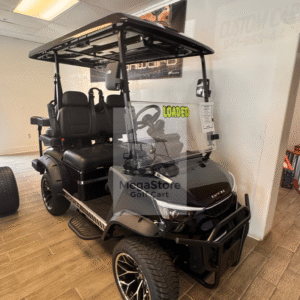 2025 DACH Falcon 2+2 – 105Ah Lithium • Solar-Powered Roof • 4-Passenger (Jet Black)