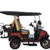 2025 Evolution Tara Explorer 2+2 – 4 Passenger Lithium Golf Cart (Flamenco Red)