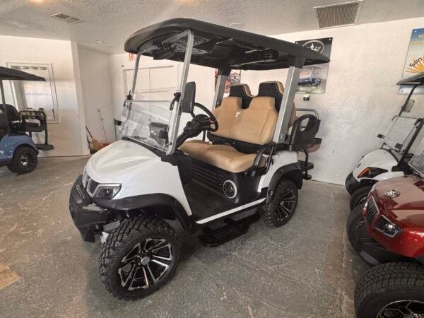 2025 Evolution Tara Explorer 2+2 – 4 Passenger Lithium Golf Cart (Gray) 2 2025 Evolution Tara Explorer 2+2 – 4 Passenger Lithium Golf Cart (Gray)