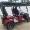 2025 Solana XA 4 Forward – 4 Passenger Lithium Golf Cart (Candy Apple Red)