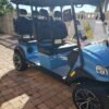 2025 Solana XA 4 Forward – 4 Passenger Lithium Golf Cart (Coastal Blue)