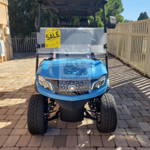 2025 Solana XA 4 Forward – 4 Passenger Lithium Golf Cart (Coastal Blue)