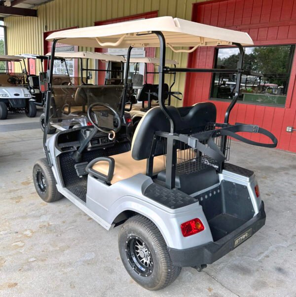 2025 StarEV Classic 2 – Electric Golf Cart (Silver)