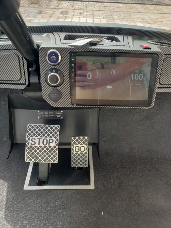 2026 Alset Commander 2+2 – 4 Passenger Lithium Golf Cart (Oster White)