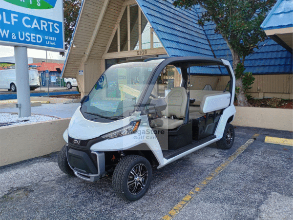 2026 Club Car CRU – 6 Passenger Electric (Magnesium Silver)