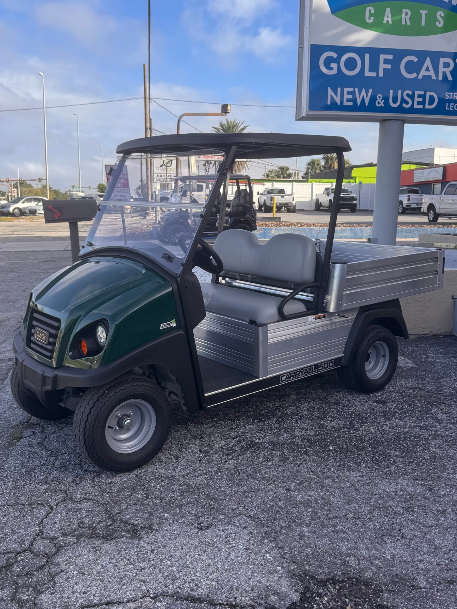 Club Car Carryall 500 – Electric Utility Vehicle (Jade Green ...