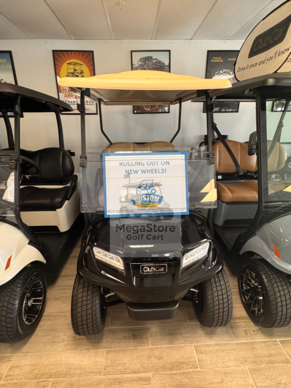 2026 Club Car Onward – 4 Passenger Electric Golf Cart (Metallic Tuxedo Black)