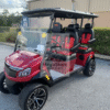 2026 Solana XA 4 Forward – 4 Passenger Lithium Golf Cart (Cherry)