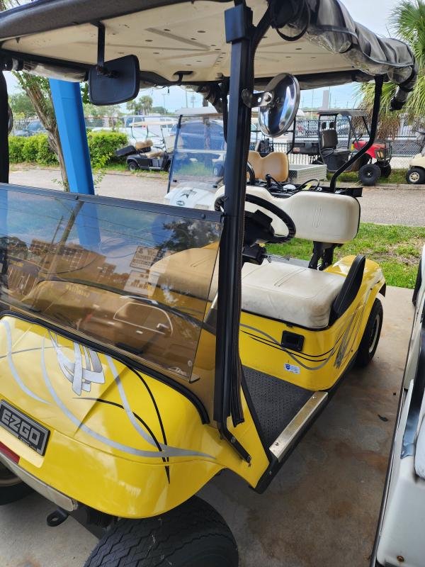 Pre-Owned EZGO TXT – 2 Passenger – Electric – Yellow