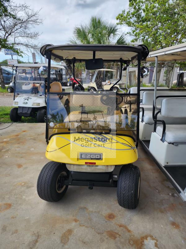 Pre-Owned EZGO TXT – 2 Passenger – Electric – Yellow